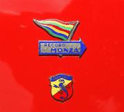 aa Fiat Abarth 750 Record Monza 1959 badge