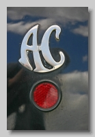  AC Royal 1925 - badge on rear of body