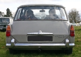  Morris 1100.  An early 1100 showing the Pininfarina-inspired rear fins which subsequently were trimmed in the MkII versions