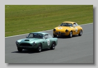 Alfa Romeo Giulietta SZ and Aston Martin DB4