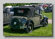 Austin Ten 1934 Cabriolet rear