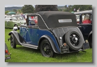 BSA Ten 1934 Tickford DHC rear