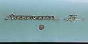 aa Buick Roadmaster 75 4-door hardtop 1957 badgeb