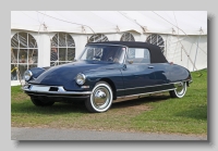 Citroen DS19 1961 Decapotable front