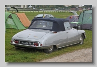 Citroen DS21 1970 Decapotable rear