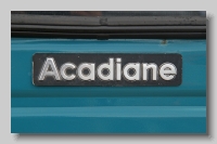 aa_Citroen Acadiane badge
