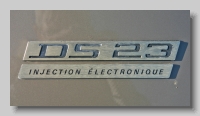 ab_Citroen DS 23 IE badge