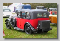 Daimler 15 Saloon 1934 rear