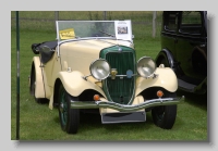 Ford Model Y Tourer 1933 front Arrows