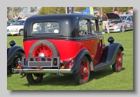 Ford Model Y Tudor 1937 rear