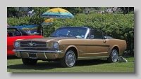 Ford Mustang 289 1964 front Convertible