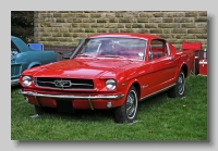 Ford Mustang 289 1965 front Fastback