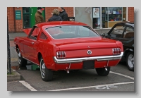 Ford Mustang 289 1965 rear Fastback