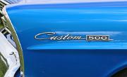 aa Ford Custom 500 2-door sedan 1967 badge