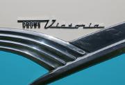 aa Ford Fairlane 1956 Crown Victoria badgec