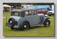 Hillman Minx 1932 Club Saloon rear