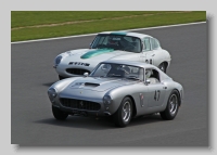 Jaguae E-type and Ferrari 250 GT SWB