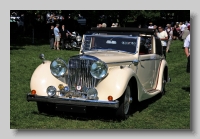 Jaguar 3-5litre 1948 front dhc