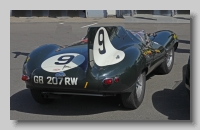 Jaguar D-type 1955 longnose rearr