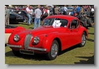 Jaguar XK120 FHC front