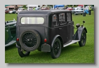 Jowett 7hp 1931 Black Prince rear