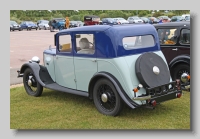 Jowett 7hp 1934 Kestrel 4-light rear