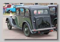 Jowett 7hp 1935 Curlew  rear