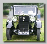 Jowett Blackbird 1932 head