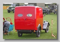 Jowett Seven Van 1937 rear