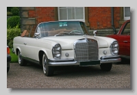 Mercedes-Benz 220SE 1963 Convertible front