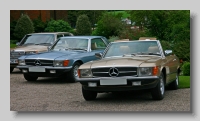 Mercedes-Benz 350SL and 500 SLC