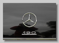 aa_Mercedes-Benz 190 (W121) 1957 badge