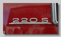aa_Mercedes-Benz 220S (W180) cabrio badge