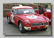 MG MGB FIA front