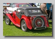 MG TA Midget 1938 rear