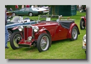 MG TB Midget 1939 front