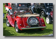 MG TD Midget 1951 rear