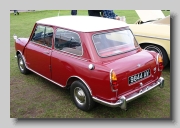  Riley Elf and Wolseley Hornet were introduced as upmarket versions of the Mini in 1961.The Riley version was the more expensive.