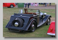 Morgan 4-4 1947 drophead  rear