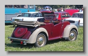 Morris Eight Series E Tourer rear