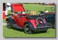 Morris Eight Series I 2-seat Tourer rear