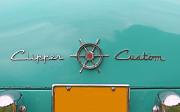 aa Packard Clipper 1955 Custom Constellation 5567 Hardtop badge