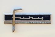 aa Plymouth Fury 1962 4-door sedan badge