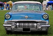 ac Pontiac Chieftain 1957 4-door sedan head