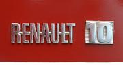 aa Renault 10 1300 1970 badgea