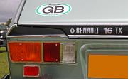 aa Renault 16 TX 1978 badge