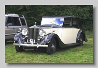 Rolls-Royce Phantom III 1938 Sedanca de Ville HJM front