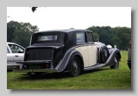 Rolls-Royce Phantom III 1938 Sedanca de Ville HJM rear