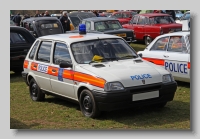 Rover 111 Police Car front