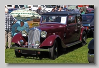 Rover 14 Sports Saloon 1935 front